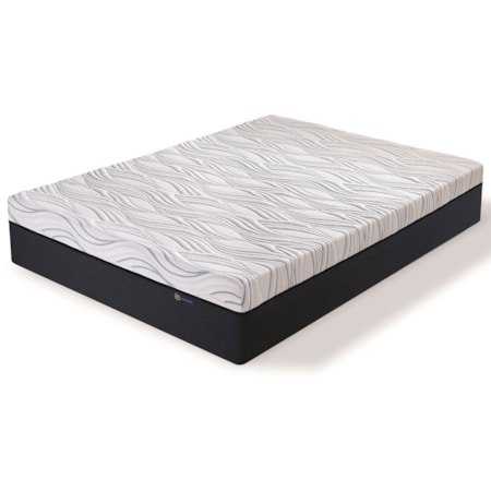Queen 12" Med Firm Gel Memory Foam Mattress