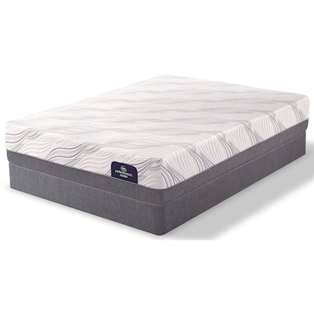 Twin Firm Hybrid Mattress Set