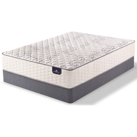 Twin XL Firm Pocketed Coil Mattress Set, Adj