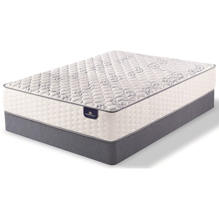 Cal King Firm Pocketed Coil Mattress Set, Ad