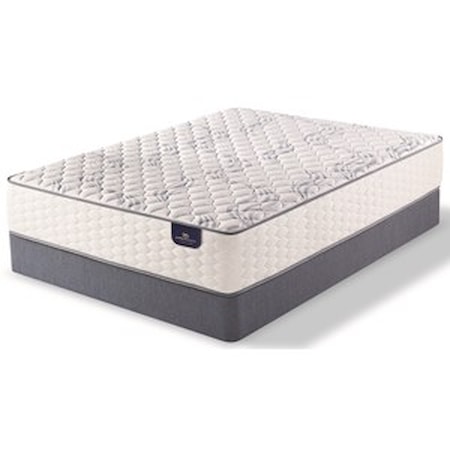 Twin Firm Pocketed Coil Mattress Set, Adj
