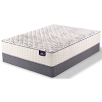 Twin Extra Long Firm Pocketed Coil Mattress and 9" StabL-Base® Foundation