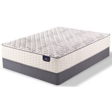 Queen Firm Pocketed Coil Mattress Set