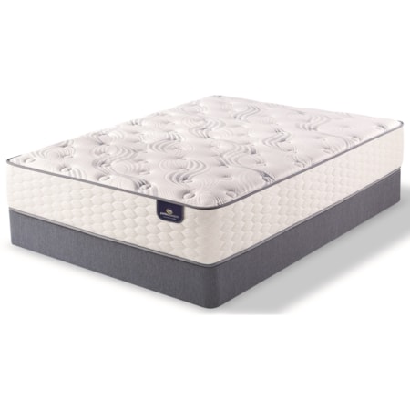 Full Plush Pocketed Coil Mattress Set, Adj