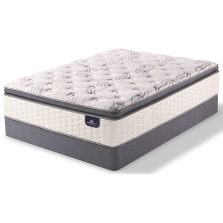 Queen Super PT Pocketed Coil Mattress Set LP