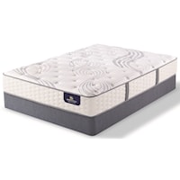 Queen Plush Premium Pocketed Coil Mattress and 9" StabL-Base® Foundation