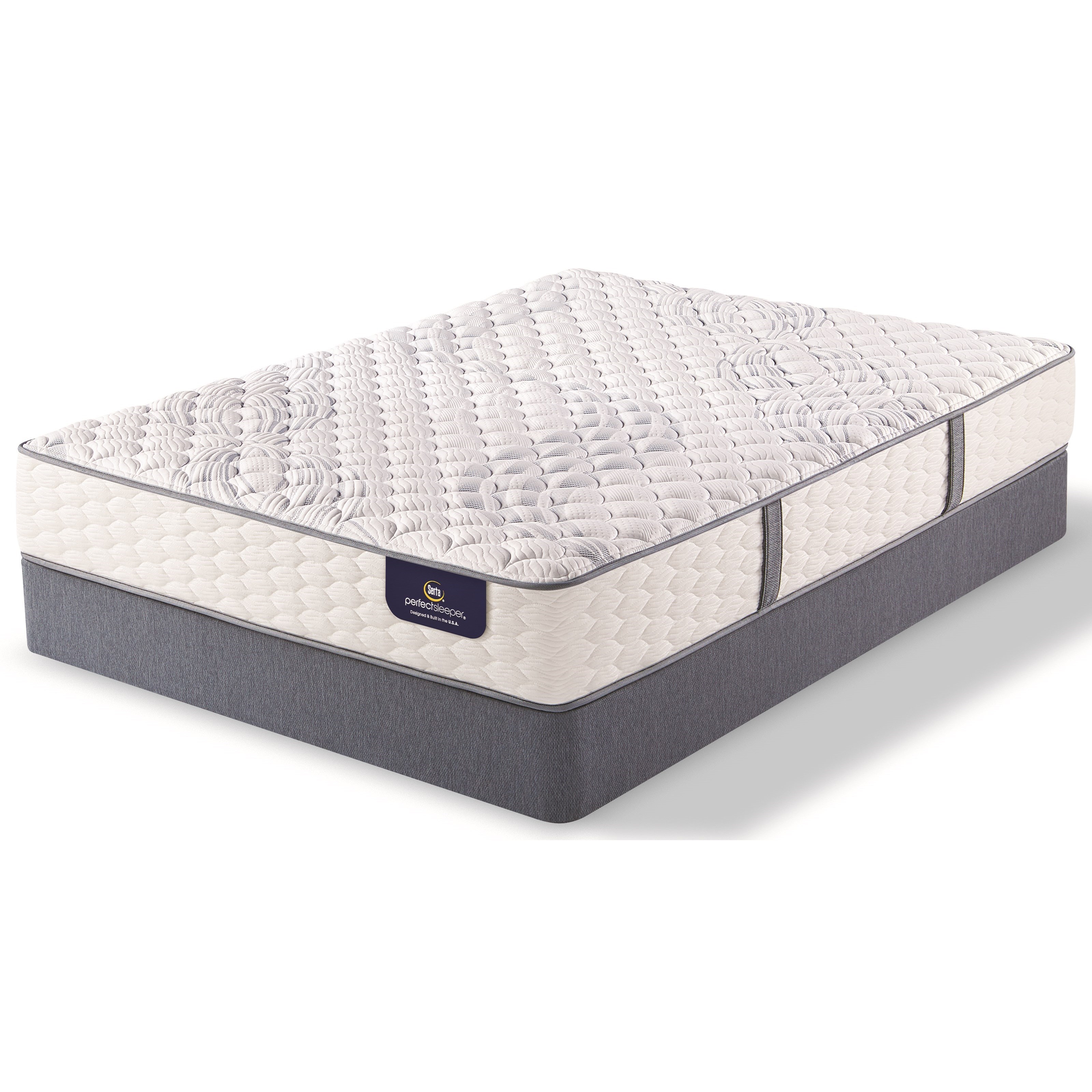Queen Firm Pocketed Coil Mattress Set
