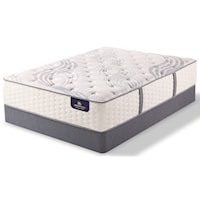 Cal King Plush Pocketed Coil Mattress and 9" StabL-Base® Foundation
