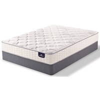 Queen Plush Innerspring Mattress and 5" StabL-Base® Low Profile Foundation