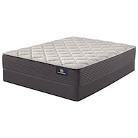 Twin Extra Long 11" Plush Encased Coil Mattress and 9" SertaPedic Foundation