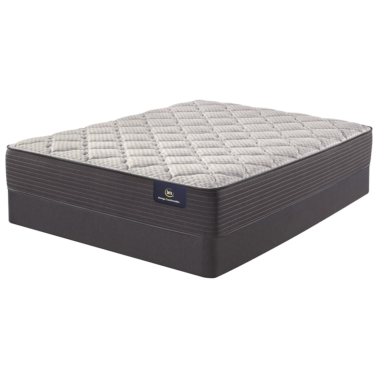 Serta Serene Sky Plush Queen 11" Plush Mattress Set