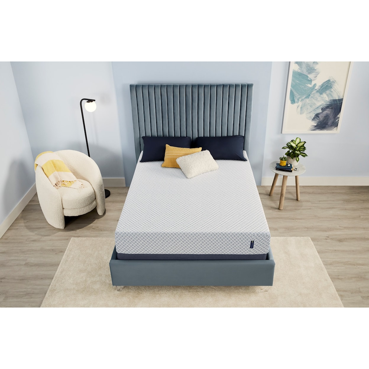 Serta Sheep Retreat Queen 10" Medium Gel Memory Foam Mattress