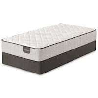 Cal King Cushion Firm Innerspring Mattress and 9" Foundation