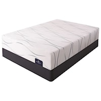 Twin Plush Gel Memory Foam Mattress and 9" Steel Foundation