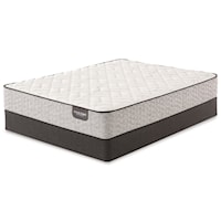 King Plush Pocketed Coil Mattress and 9" Standard Foundation