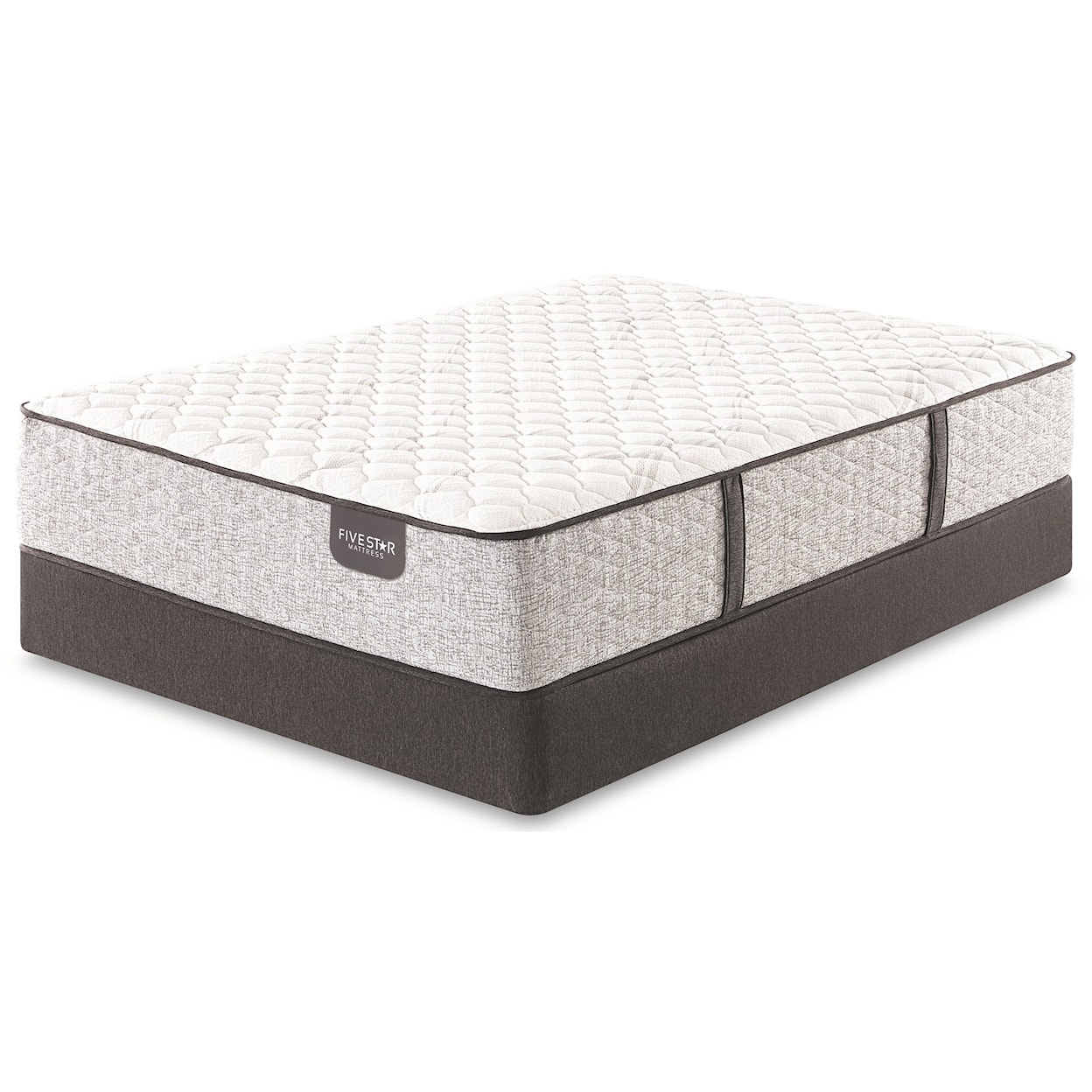 Serta Wabash Extra Firm Queen Pocketed Coil Mattress Set