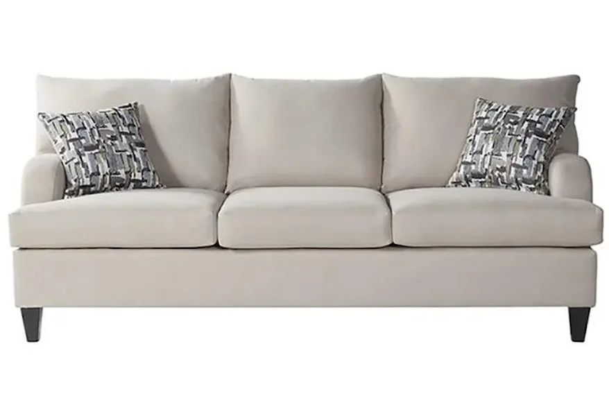 11300 Image Lambskin Contemporary Sofa by Serta Upholstery by Hughes Furniture at Schewels Home