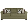 Serta Upholstery by Hughes Furniture 1225 Casual Upholstered Love Seat