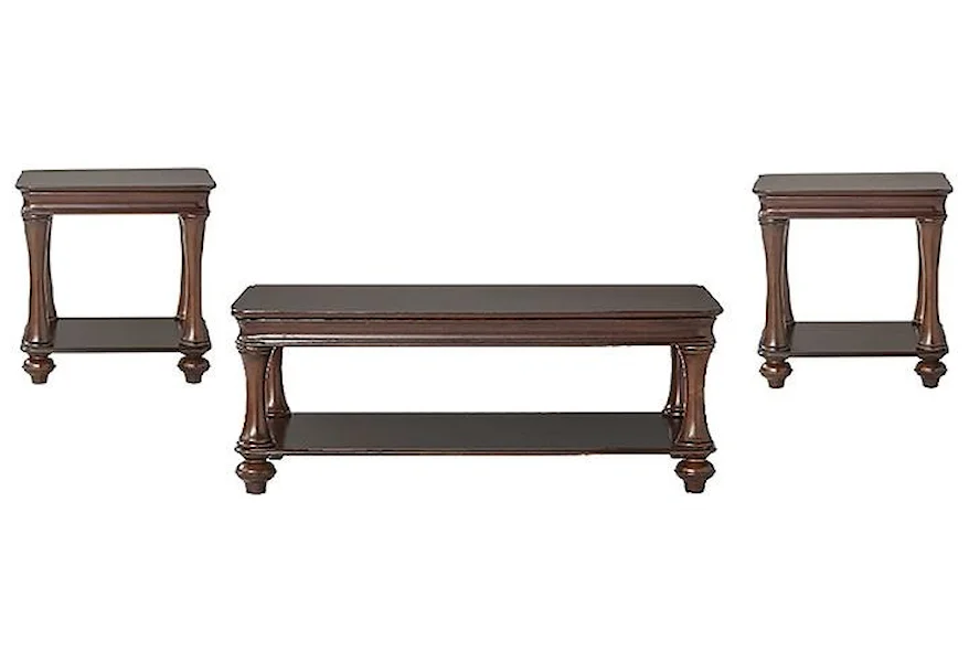 17200 Phineas Driftwood Set of Three Tables - 2 End Tables w/ Cockta by Serta Upholstery by Hughes Furniture at Schewels Home