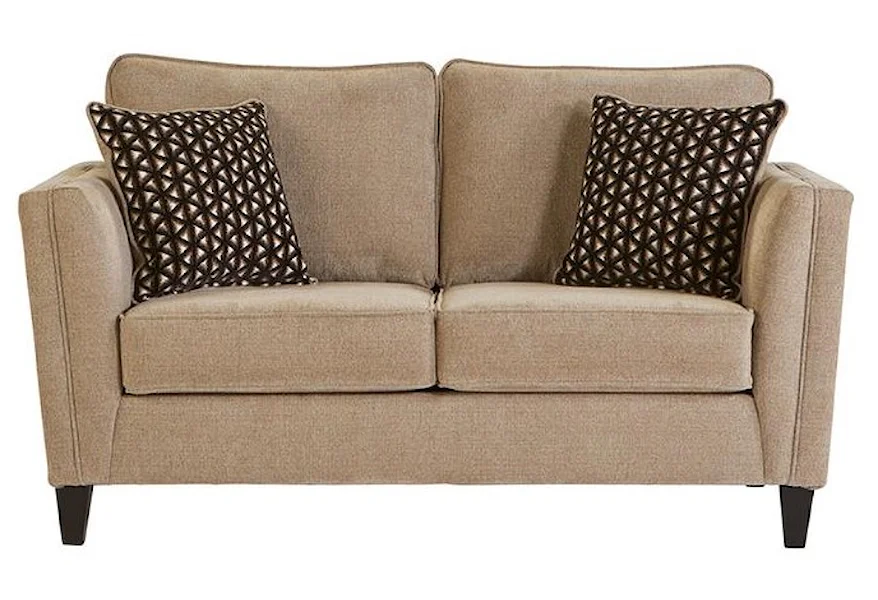 1920 LOVESEAT by Serta Upholstery by Hughes Furniture at Darvin Furniture