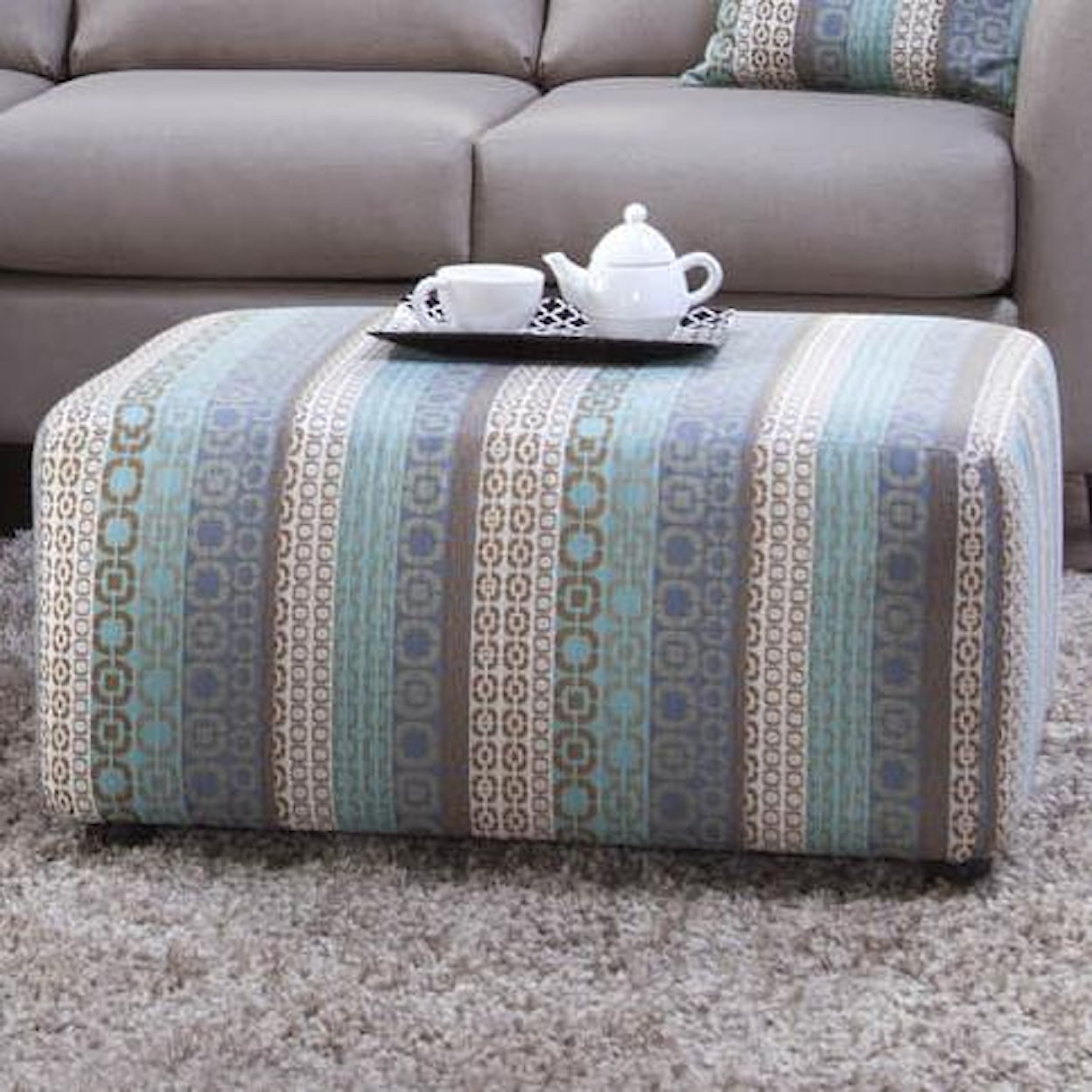Serta Upholstery by Hughes Furniture 2100 Ottoman