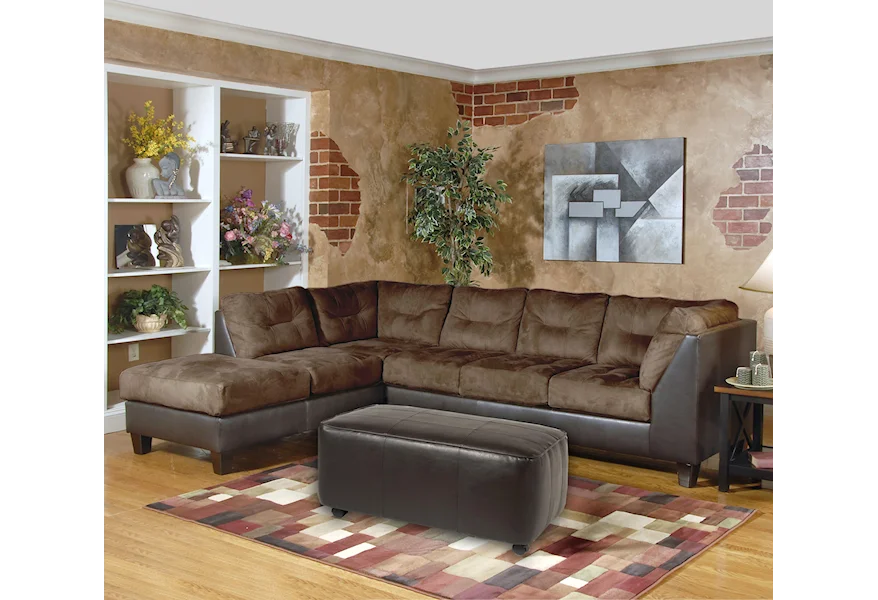 2550 Series Sectional Sofa by Serta Upholstery by Hughes Furniture at Rooms for Less