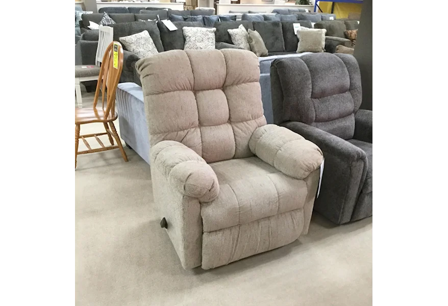 400 Recliner by Serta Upholstery by Hughes Furniture at VanDrie Home Furnishings