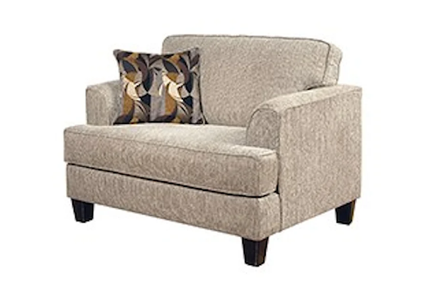 5600 Cuddle Chair by Serta Upholstery by Hughes Furniture at Rooms for Less