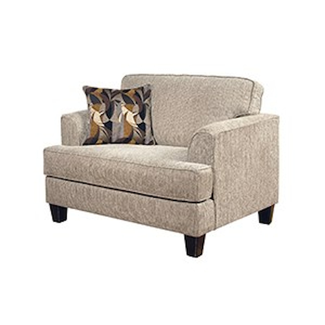 Serta Upholstery by Hughes Furniture 5600 Cuddle Chair