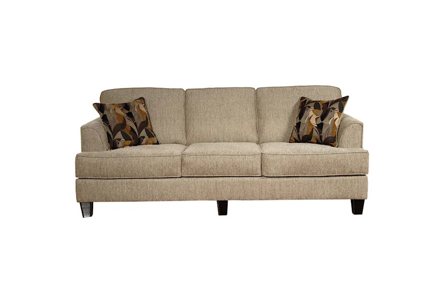 5600 Contemporary Sofa by Serta Upholstery by Hughes Furniture at VanDrie Home Furnishings
