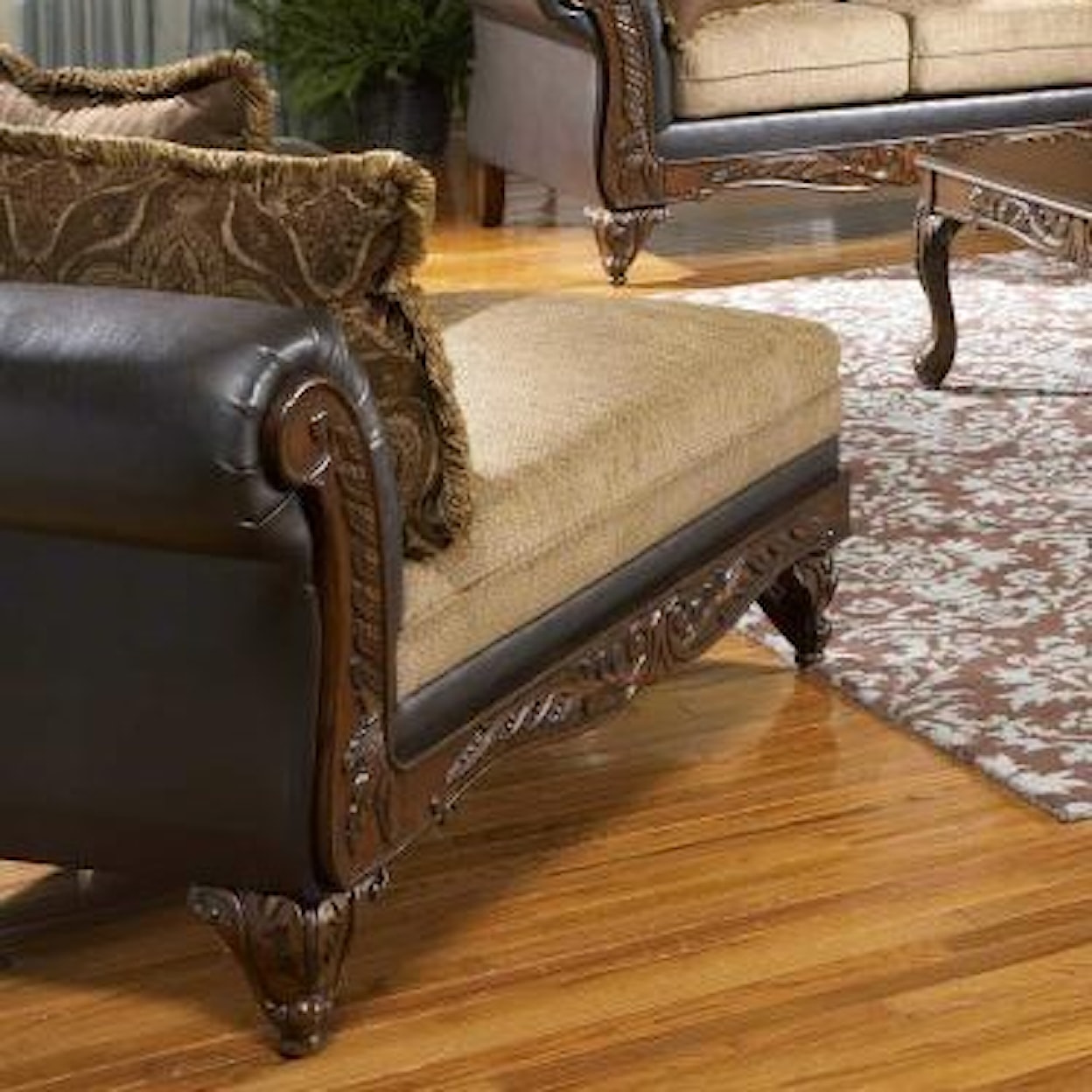 Serta Upholstery by Hughes Furniture 7900 Serta Upholstered Chaise