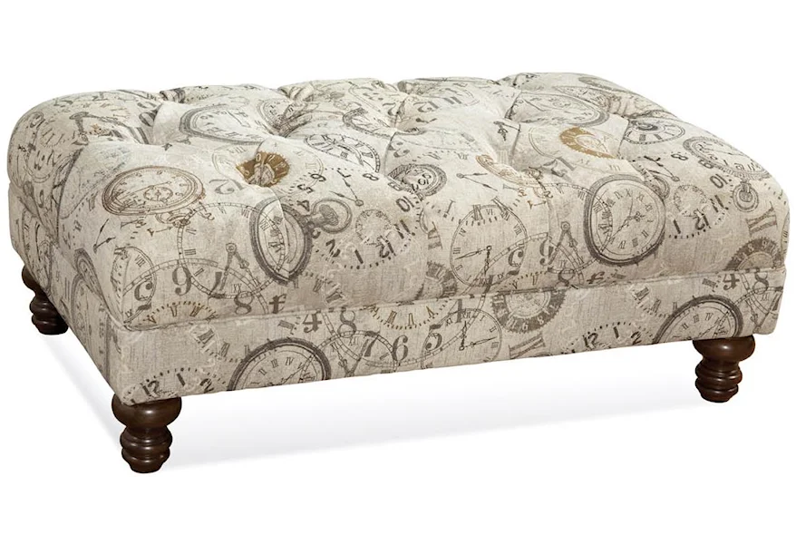 8750 Traditional Ottoman by Serta Upholstery by Hughes Furniture at Rooms for Less