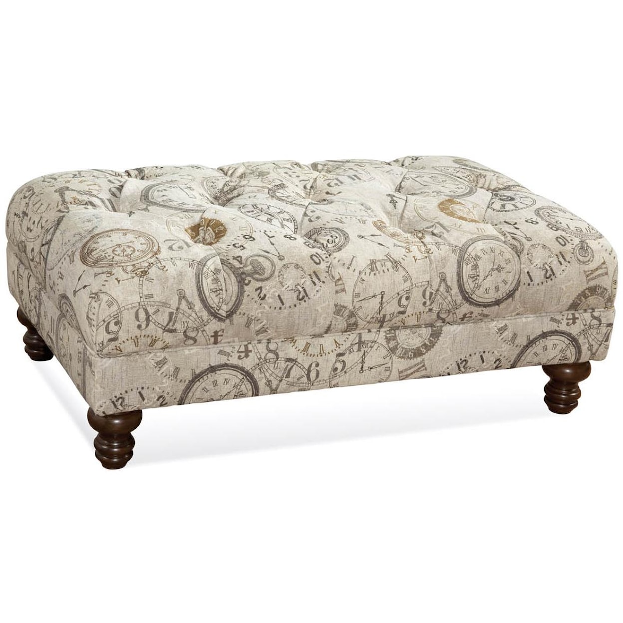 Serta Upholstery by Hughes Furniture 8750 Traditional Ottoman