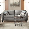 Serta Upholstery by Hughes Furniture 9300 Stationary Sofa