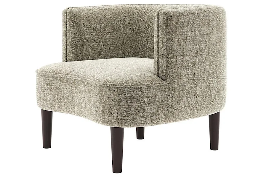 LANDRY BARREL CHAIR by Serta Upholstery by Hughes Furniture at Darvin Furniture