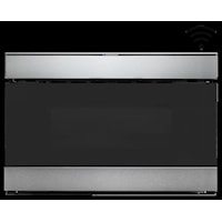 SHARP 24” IOT MICROWAVE DRAWER OVEN WITH SHARP KITCHEN APP & EASY WAVE OPEN - STAINLESS STEEL