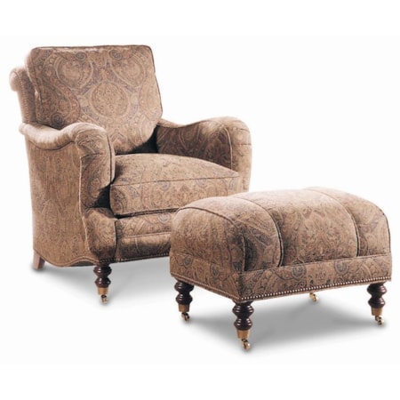 Chair & Ottoman