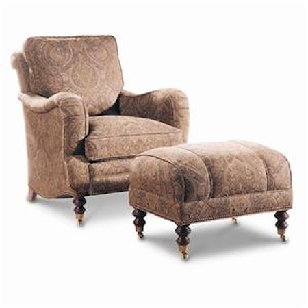 Chair & Ottoman