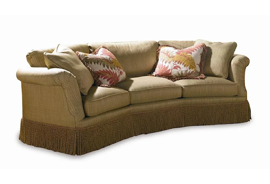 Traditional Upholstered Sofa by Sherrill at Goods Furniture