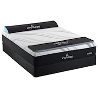King 10" Firm Hybrid Mattress and 9" Orthopedic Foundation