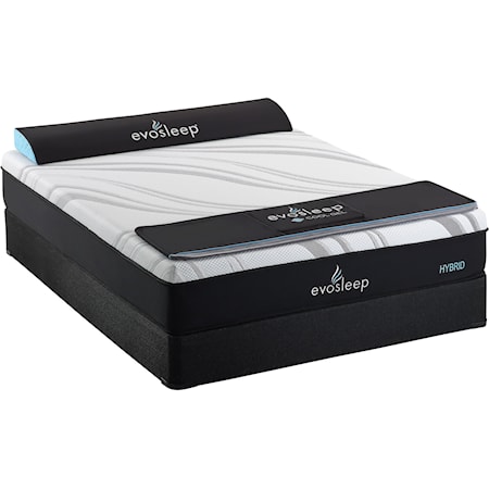 Twin XL 10" Firm Hybrid Mattress Set