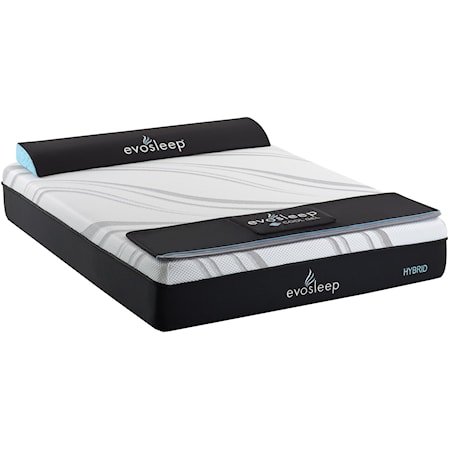 King 12" Cushion Firm Hybrid Mattress