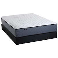 Queen Firm Encased Coil Mattress and 9" Orthopedic Foundation