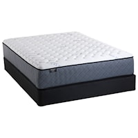 King Luxury Firm Encased Coil Mattress and 9" Orthopedic Foundation