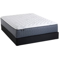 Queen Luxury Firm Encased Coil Mattress and 9" Orthopedic Foundation