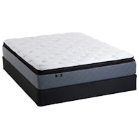 Full Pillow Top Innerspring Mattress and 9" Orthopedic Foundation