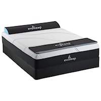 Queen 12" Gel Memory Foam Mattress and 9" Orthopedic Foundation