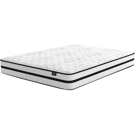 Cal King 10" Hybrid Mattress and Better Head and Foot Adjustable Base