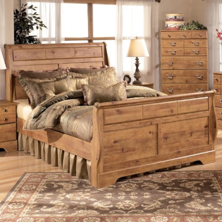 King Sleigh Bed