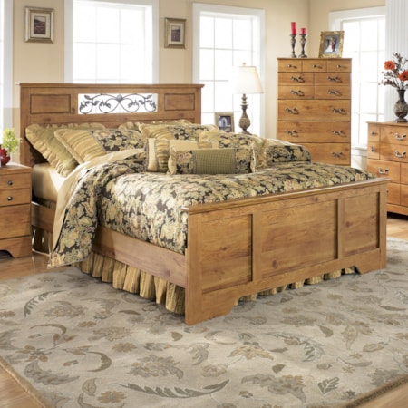 Queen Panel Bed